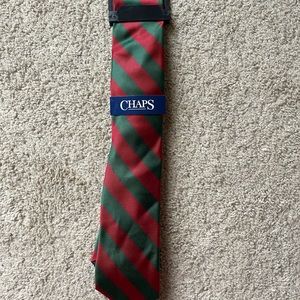NWT Green and Red Chaps Men’s Tie